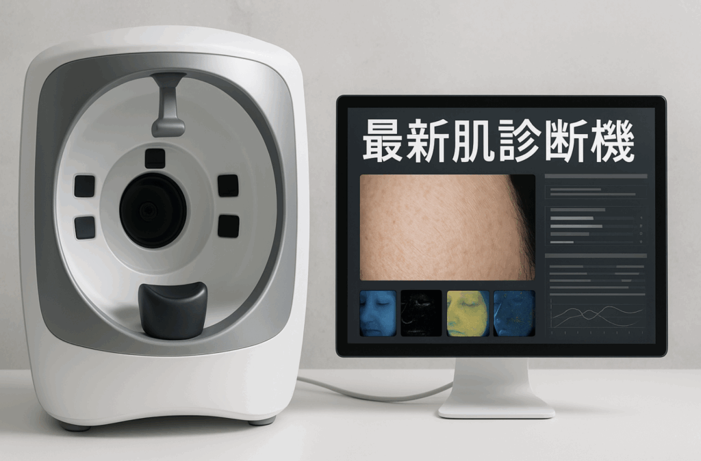最新肌診断機の画像